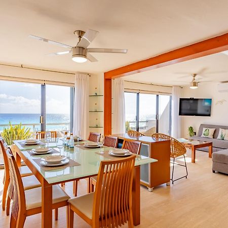 Amazing Caribbean Ocean View At Villas Marlin In Cancún Eksteriør billede