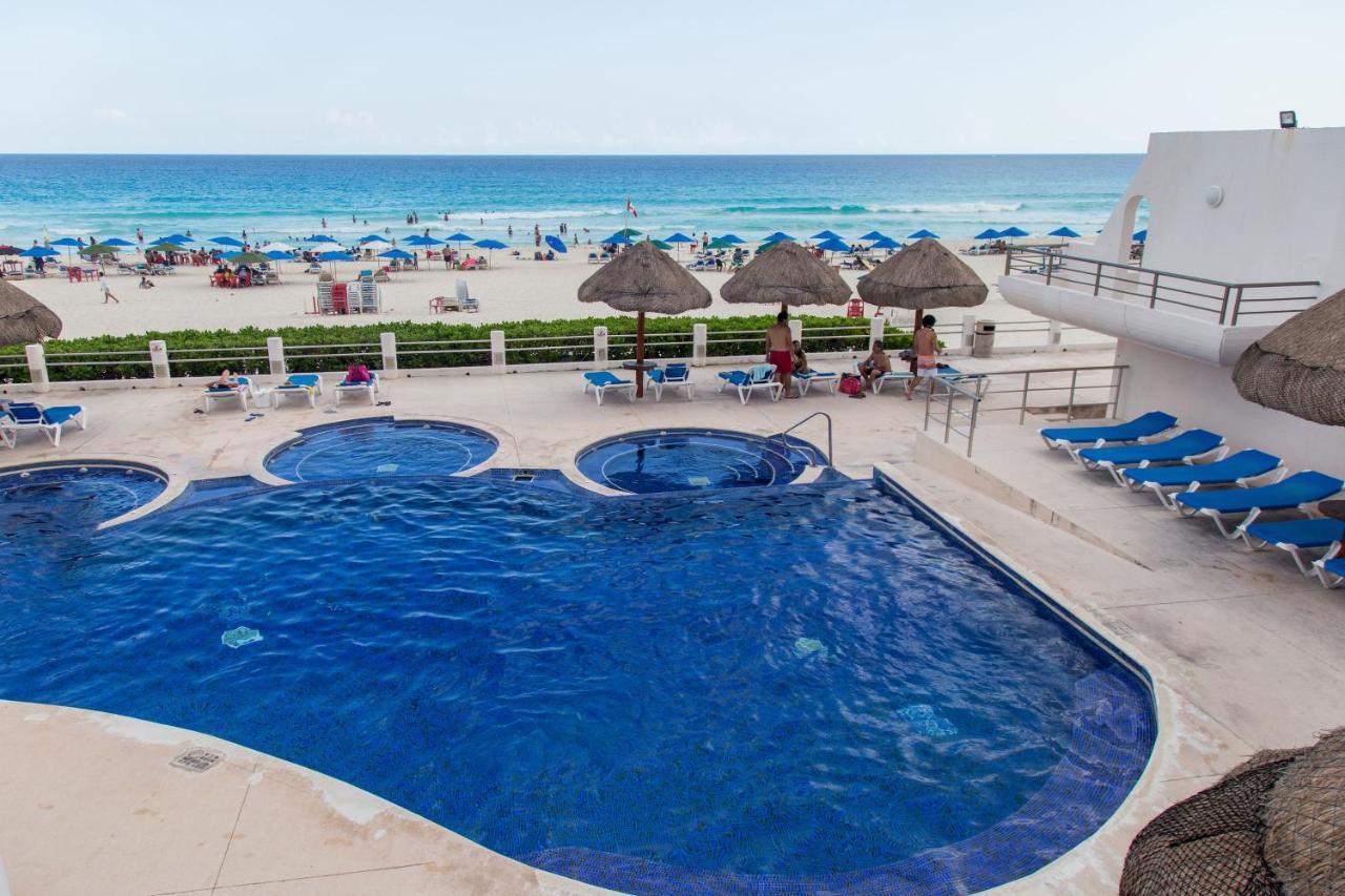 Amazing Caribbean Ocean View At Villas Marlin In Cancún Eksteriør billede