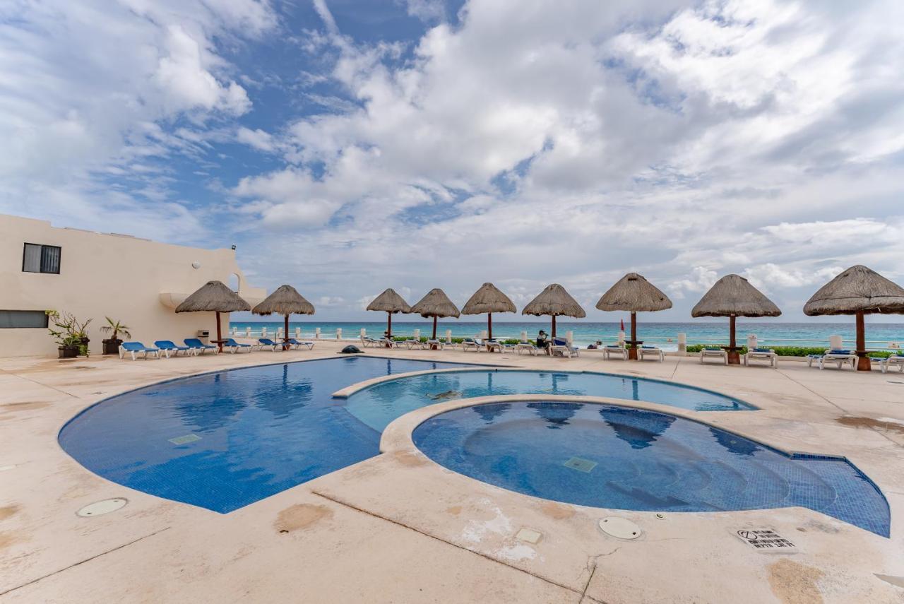 Amazing Caribbean Ocean View At Villas Marlin In Cancún Eksteriør billede