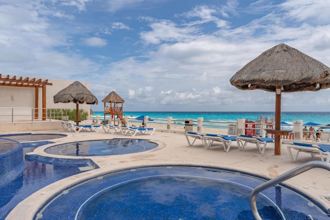 Amazing Caribbean Ocean View At Villas Marlin In Cancún Eksteriør billede