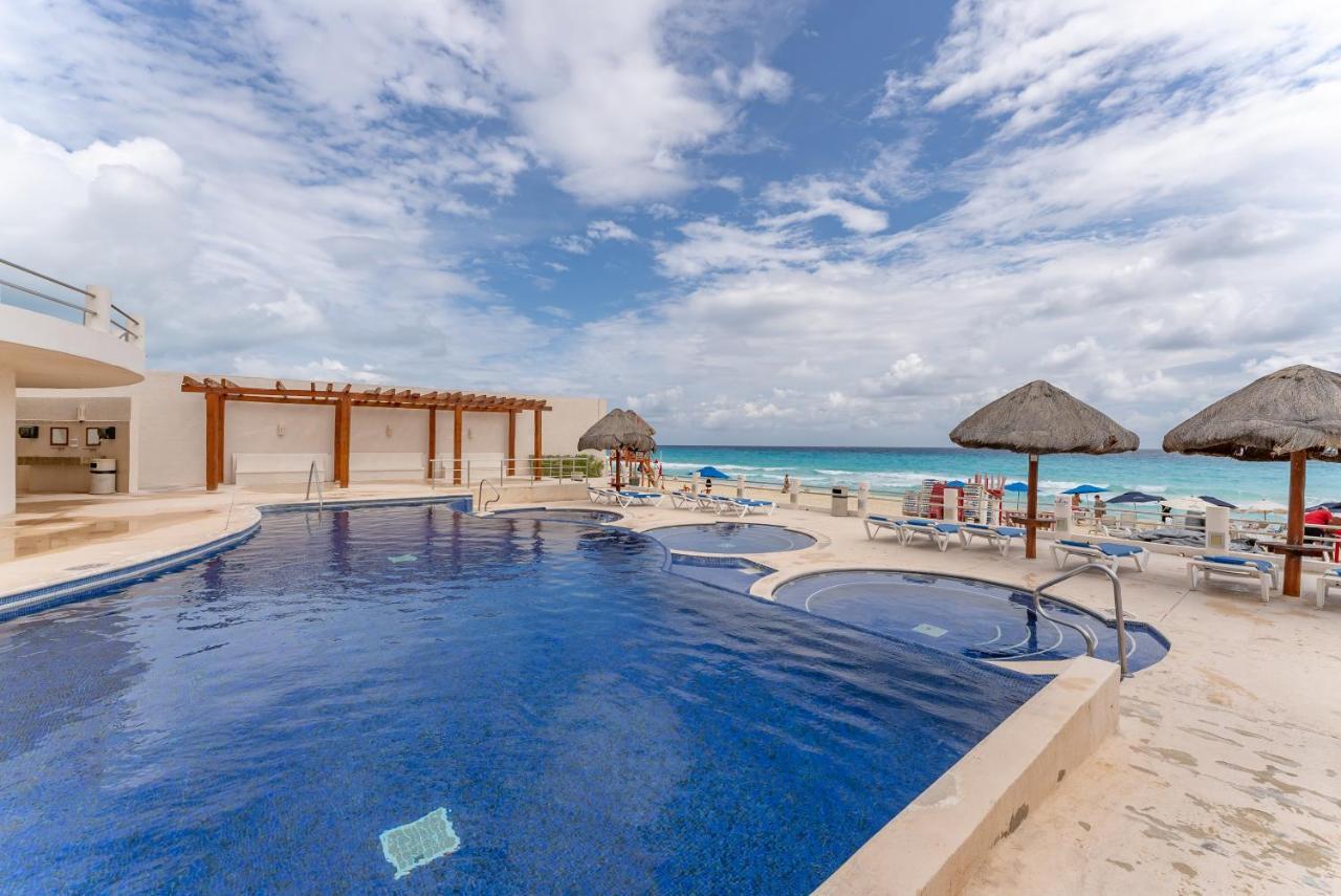 Amazing Caribbean Ocean View At Villas Marlin In Cancún Eksteriør billede