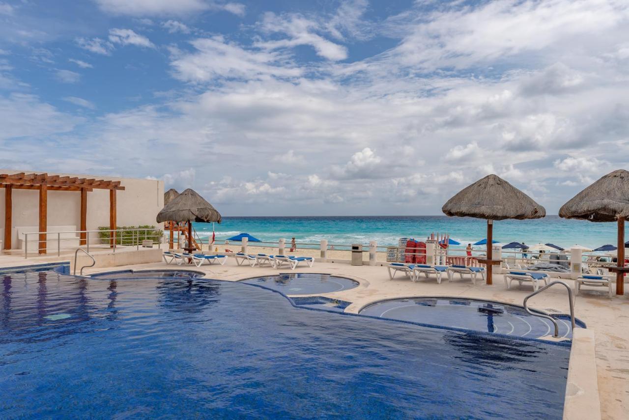 Amazing Caribbean Ocean View At Villas Marlin In Cancún Eksteriør billede