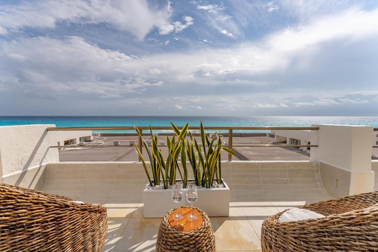 Amazing Caribbean Ocean View At Villas Marlin In Cancún Eksteriør billede