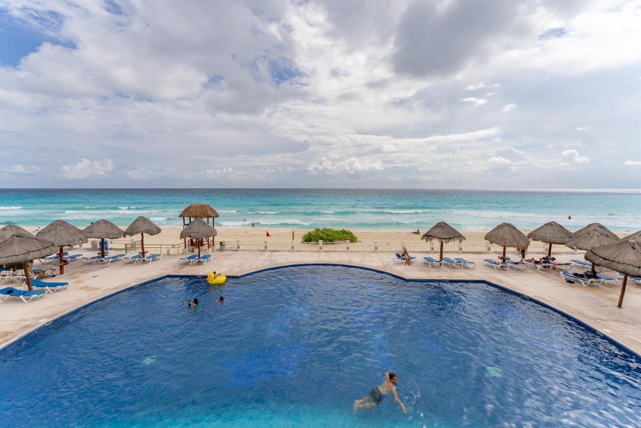 Amazing Caribbean Ocean View At Villas Marlin In Cancún Eksteriør billede