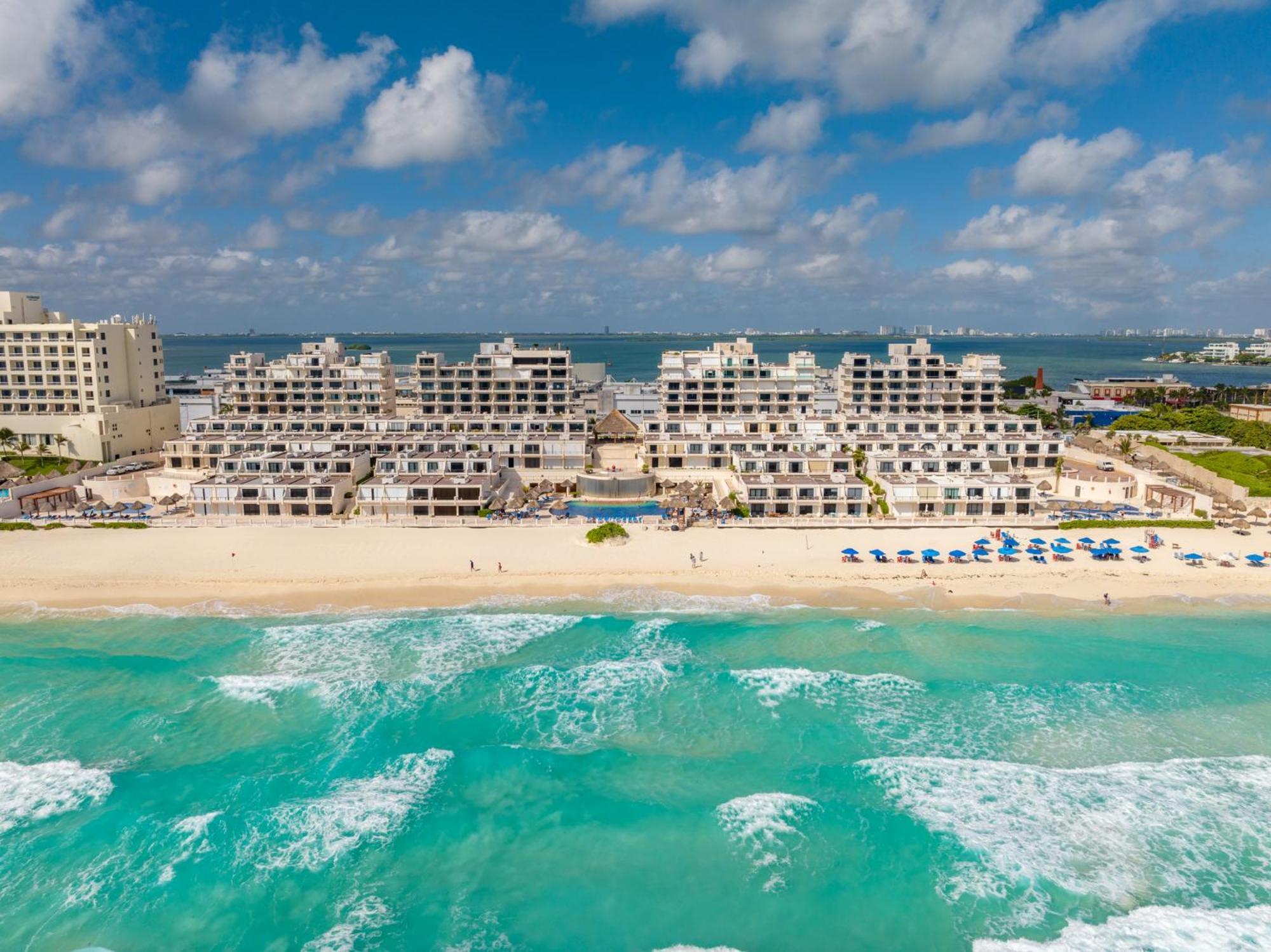 Amazing Caribbean Ocean View At Villas Marlin In Cancún Eksteriør billede